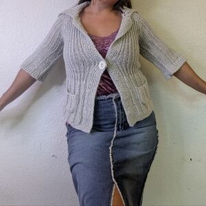 XOXO Bellsleeve Soft Cardigan